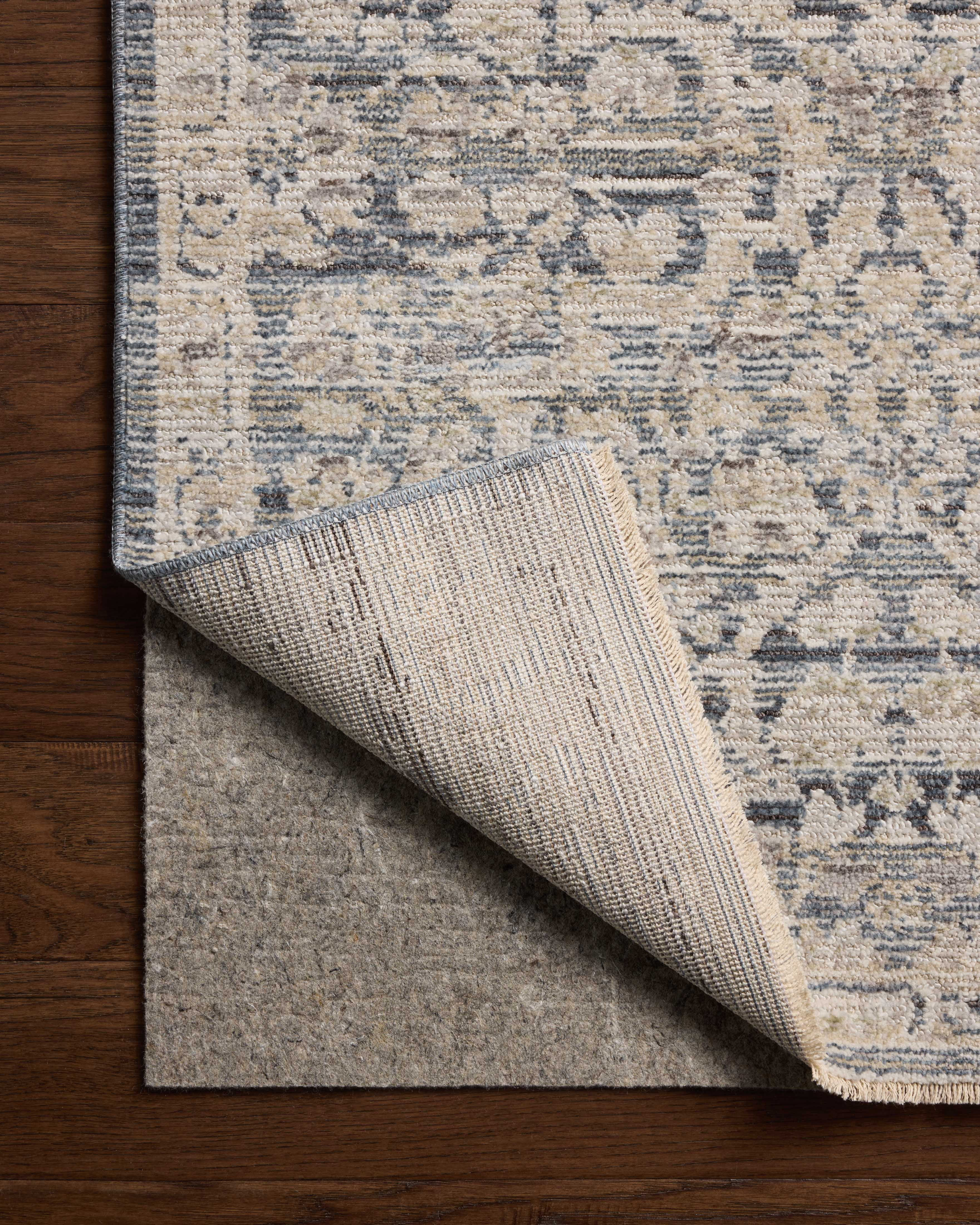 Loloi Milena Denim / Natural 4'-0" x 10'-0" Area Rug