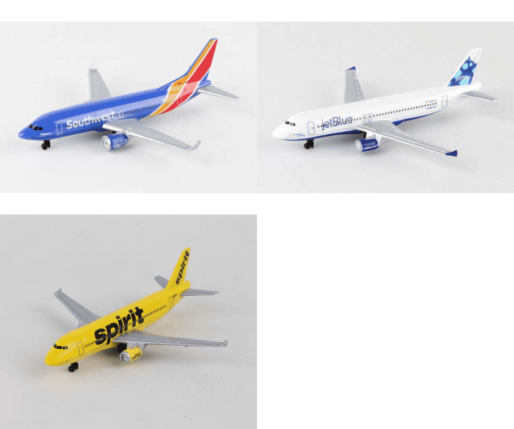 spirit airlines toy plane