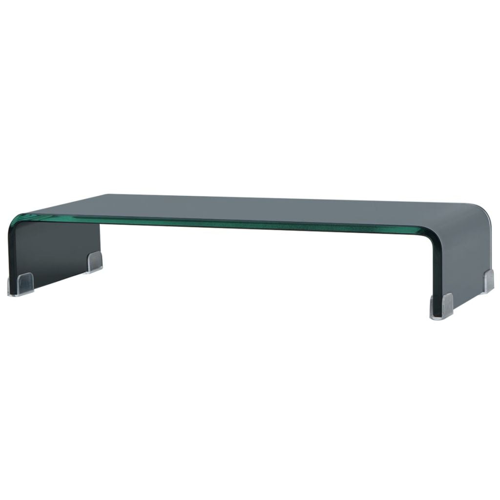 Stand / Riser Glass Black 23.6"x9.8"x4.3" - Walmart.com