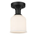 thumbnail image 7 of 733F1-MB-Z-Lite-Bryant - 1 Light Flush Mount In Industrial Style-9.5 Inches Tall and 5.5 Inches Wide-Matte Black Finish-Matte Opal Glass Color, 7 of 7