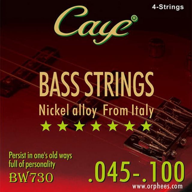 CAYE Electric Bass Strings 4/5/6Pcs(Set) String Gauge .045-100 .040-125 .030-125