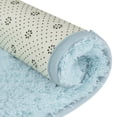 thumbnail image 4 of Unique Bargains Bath Rug Absorbent Soft Shag Bathroom Mat Rugs for Bath Room Blue 20"x32", 4 of 7