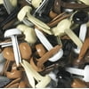 Doodlebug Mini Brads .125" 100/Pkg-Neutral, Pk 3, Doodlebug