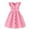 dress 8#Hot Pink, variant on WAYUTE Dresses for Girls Button Down Ruffle Hem Solid Color Sleeveless A Line Sundress for Kids Teen Cute Casual Summer Vacation Outfit,Brick Red