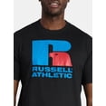 thumbnail image 4 of Russell Athletic Men's Logo Graphic Tee with Short Sleeves, Sizes S-2XL, 4 of 5
