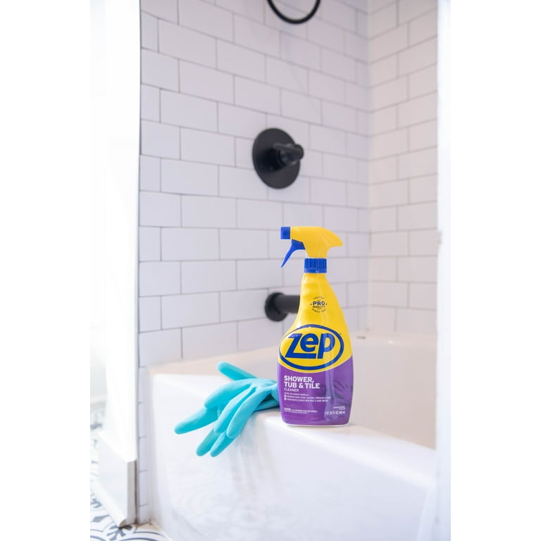 Zep Zustt128 Shower, Tub and Tile Cleaner, 1 gal, PK4