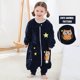 thumbnail image 4 of Saco de dormir de invierno para bebé, saco de dormir con piernas cálidas para niña, pijama con patas de franela de manga larga para niño, saco de dormir grueso de dibujos animados de animales unisex, 4 of 5