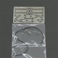 thumbnail image 2 of Limpiaparabrisas simulado de aleación de aluminio Vogacara RCGOFOLLOW para 1/10 Axial SCX10 90046 D90 TRX4 TF2 CC01 Capra Plata, 2 of 6