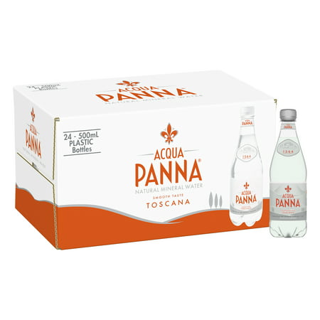 Acqua Panna Natural Spring Water, 16.9 fl oz. Plastic Bottles (24 (Best Ph Drops For Drinking Water)