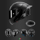 thumbnail image 4 of Casco de motocicleta MOTORAX Casco Moto Certificación ECE Casco de carreras de motocross Estilo grafiti con cola Casco todoterreno Casque, 4 of 5