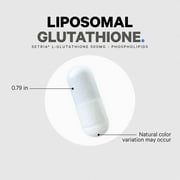 Codeage Liposomal Glutathione, Setria® L Glutathione Capsules, Phospholipid Complex, Vegan, Non-GMO, 60 ct