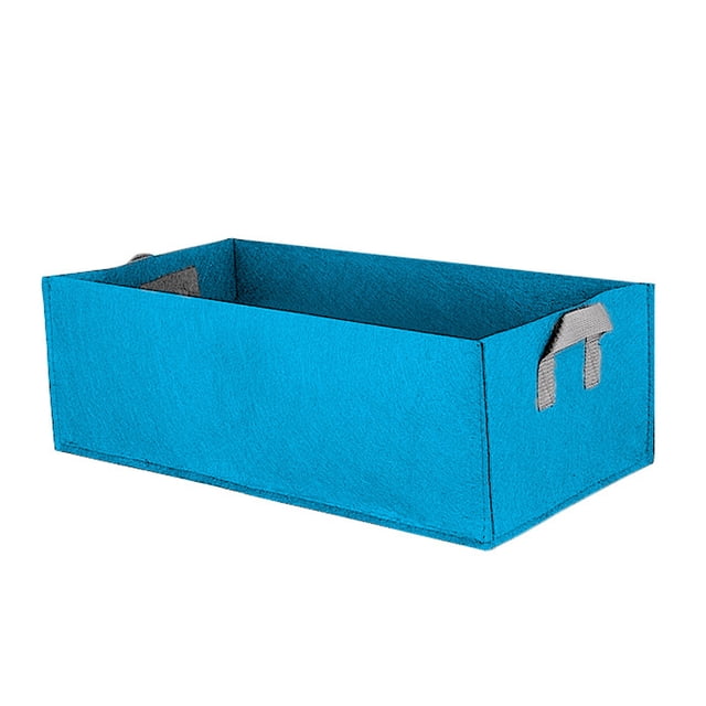 Laklulu Bolsa de siembra no tejida engrosada, bolsa de siembra rectangular, bolsa de plántulas
