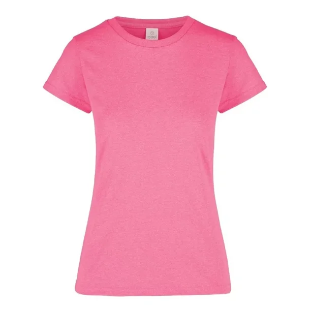 Playera Mujer Dama Manga Corta Colores Neón Yazbek Bodega