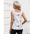 thumbnail image 5 of Zeagoo Silk Satin Tank Tops for Women Scoop Neck Sleeveless Camisole Tops 2026 Summer Basic Blouses, 5 of 5