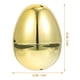 thumbnail image 3 of 20 piezas de plástico para huevos de Pascua, huevos dorados, huevos de Pascua, huevos rellenables, huevos de relleno de plástico, 3 of 6