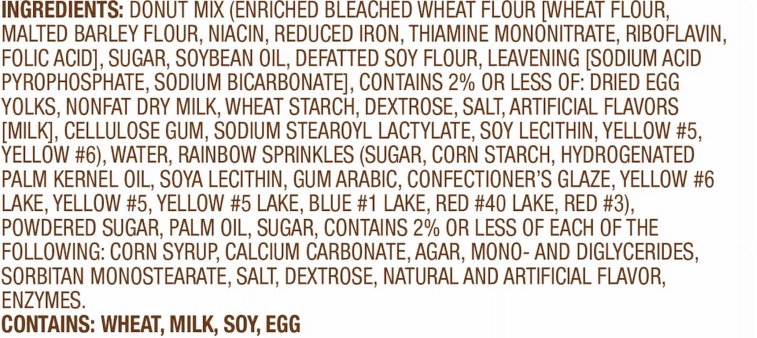 Dunford Party Donuts, 6 Count