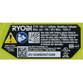 thumbnail image 5 of Ryobi 18+ Volt One Portable Air Compressor Cordless Tire Inflator Bare Tool P737, 5 of 10