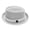 White, variant on Hat for Men Women Unisex Mesh Breathable Pork Pie Fedora Sun Hat, Summer Outdoor UV Protection Short Brim Hat,White(One Size)