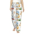thumbnail image 2 of Goofa Gnome Camping Fishing Printed Soft Pajama Pants for Women, Wide Leg Comfy Casual Lounge Yoga Pants-X-Large, 2 of 9