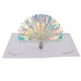 thumbnail image 4 of 3D Greeting Cards, Handcraft Peacock Greeting Cards  For Birthday, 4 of 8