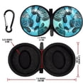 thumbnail image 3 of WIRESTER 3.94" Travel Watch Case Single Storage Box for Wristwatches & Smart Watches - Ocean Sea Turtles, 3 of 6