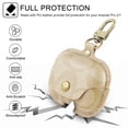 thumbnail image 4 of Funda para AirPods Pro de segunda y primera generación, de piel, a prueba de golpes, 4 of 6