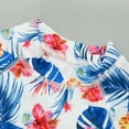 thumbnail image 6 of Delliss Girls Two Piece Swimsuit Long Sleeve Floral print Bathing Suit skirt style long pants Summer Beach Sun Protection Swimwear, 6 of 7