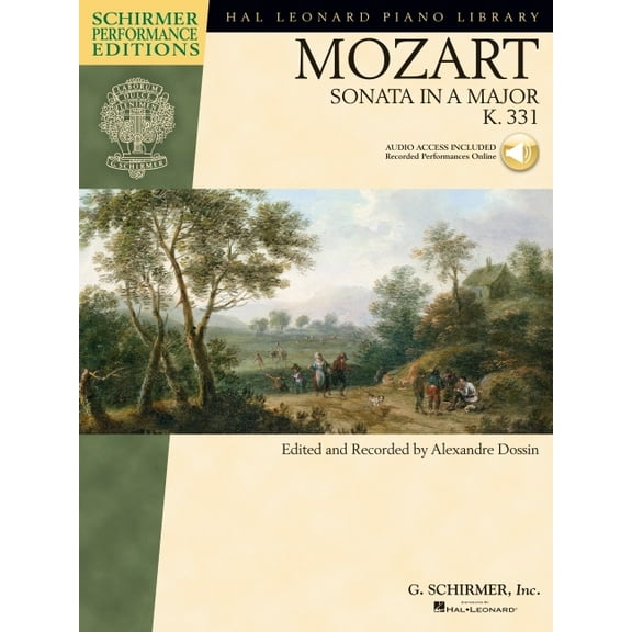 Piano Sonata in a Major, K.331 - Schirmer Performance Editions Book with Online Performance Recording (Paperback)