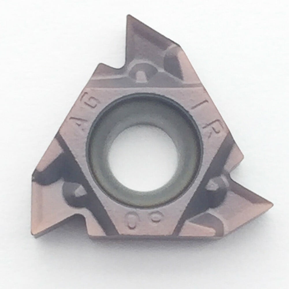 10pcs 16IR AG60 1125 CNC Carbide Insert Lathe Threading inserts 16IR 3/8\" AG60