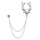 thumbnail image 1 of Broche de cadena Hugo Plata, 1 of 6