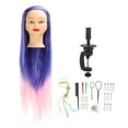 thumbnail image 2 of Mannequin Head Tool, Comfortable Touch Blue  Stable Mannequin Head Excellent  For Home, 2 of 8