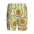 thumbnail image 7 of Daiia Cute Avocado Mens Woven Stretch Pajama Short,Short Pajama Pants-X-Large, 7 of 7