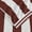 Terracotta, variant on 100% Cotton Cabana Stripe Oversized Beach & Pool Towel (Single Oversized- 35" x 70", Light Blue)