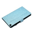 thumbnail image 5 of Dteck Case for Samsung Galaxy Tab A7 Lite 8.7-inch SM-T220 T225 (2021),Magnetic Bling Glitter Card Holder Wallet Case PU Leather Kickstand Hybrid Rubber Folio Protective Cover,Blue, 5 of 7