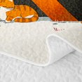 thumbnail image 5 of Erosebridal Camping Tent Cartoon Cat Twin Quilt Set for Boys Girls,Adventure Theme Twin Coverlet Set Teens, 5 of 7