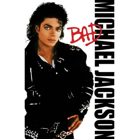 Michael Jackson Bad Album Photo Art Smooth Criminal Pop Music Poster - 11x17 inch