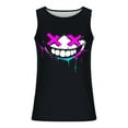 thumbnail image 4 of Mens Halloween Printed Personalized Fashion Blouses Tops Workout Gym Muscle T-Shirt Basic Tank, 4 of 5