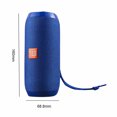 thumbnail image 1 of Altavoz de graves estéreo inalámbrico FM columna de sonido Likrtyny azul, 1 of 1