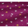 thumbnail image 5 of oneOone Cotton Jersey Fuschia Pink Fabric Floral & Sewing Craft Projects Fabric Prints By Yard 58 Inch Wide, 5 of 5