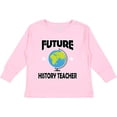 thumbnail image 3 of Inktastic Future History Teacher Boys or Girls Long Sleeve Toddler T-Shirt, 3 of 5