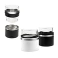 thumbnail image 1 of Paquete con 20 piezas de Set de vaso whiskero con porta enfriador negro 9.1 x 7.7, 1 of 4