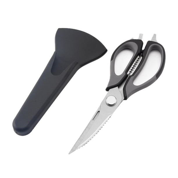 Tijeras multifuncionales para pollos, para la pesca de alimentos y verduras. Negro