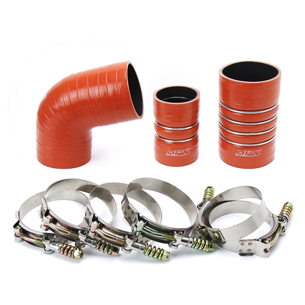 HPS High Temp Aramid Reinforced Silicone Intercooler Hose Boots Kit for