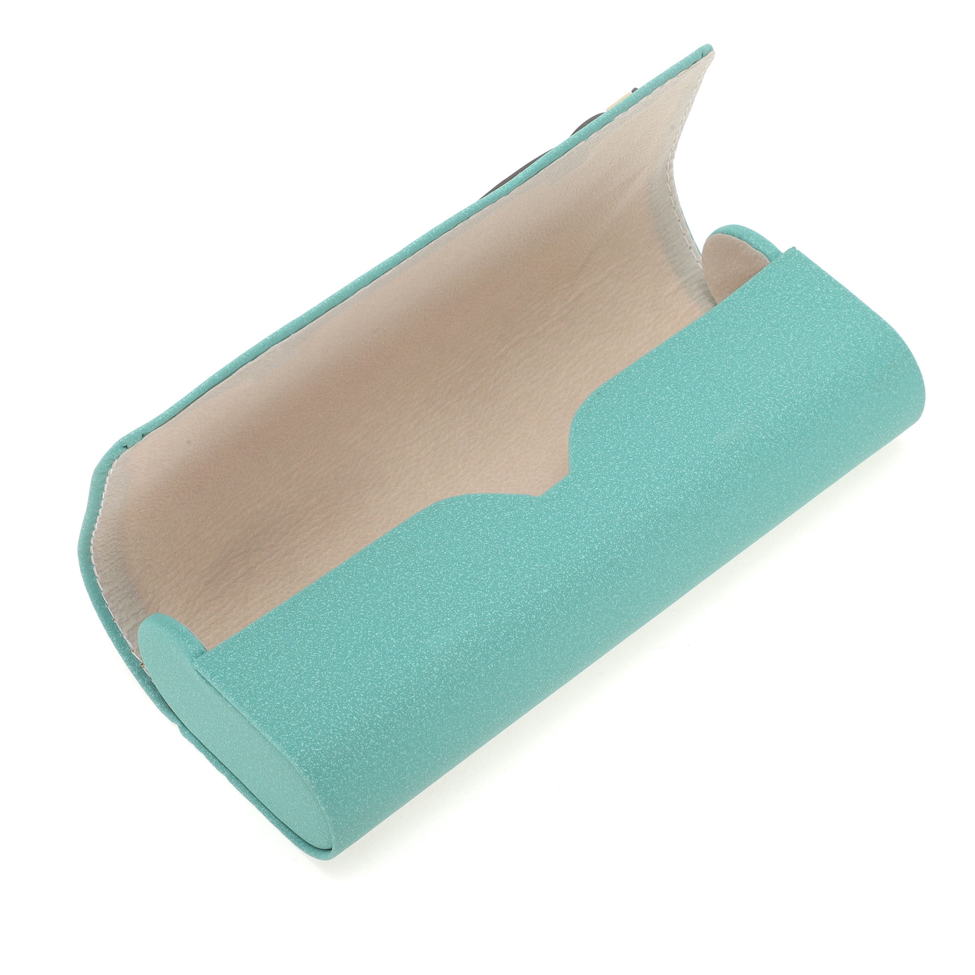 Unique Bargains Portable Eyeglasses  Case 6.38"x2.6"x1.34"(L*W*H) Green