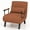 Brown, variant on Kadyn Accent Chair,Lounge Arm Chair, Reading Chair,Lounge Chair,Lazy Chair,Folding 6 Position Convertible Sleeper Bed Armchair Lounge Couch with Pillow-Black