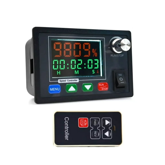 CSYANXING 10-55V 40A PWM DC Motor Speed Controller with Wireless Remote LCD Display for Brush Motors Forward Reverse Control
