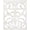 Antique White & 1PC, variant on Cast Iron Scroll Wall Decor, Flower Carved Artwork, 12x15 Inch Intricate and Pretty Plaque, Living Room, Bedroom Decorations, Antique Green with Gold Accent