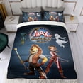 thumbnail image 4 of Max adventures Themed Bed Sheet Set Three Piece Set 53x79 In ches Comfortable And Skin Friendly Unique Design Creating A Star Studded Night Home Gifts For Family Friends fans, 4 of 6