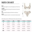 thumbnail image 6 of Wukai Labrador Retriever Dog Women's Bikini Set Two Piece,wimsuit High Waisted V Neck Twist Front Adjustable Spaghetti Straps Bathing Suit-Small, 6 of 7