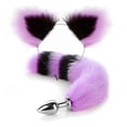 thumbnail image 1 of Sexy Fox Tail Anal Plug Cute Cat Ears Headbands Set Nipple Clip Neck Collar Metal Butt Plug Couple Cosplay For Adult Sex Toys, 1 of 5